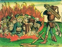 1401: Alle 30 Schaffhauser Juden und Jüdinnen werden auf dem Scheiterhaufen verbrannt.